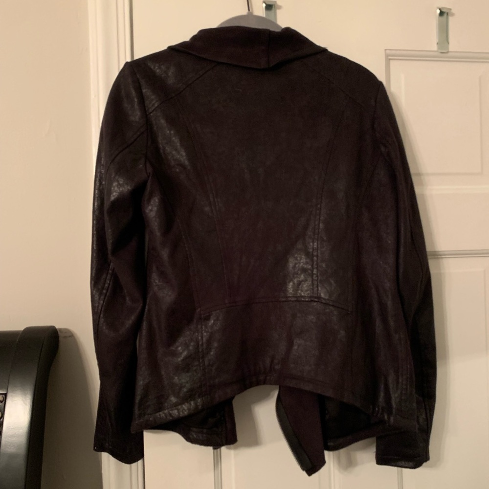 Blanknyc Black Drape Front Jacket - image 2